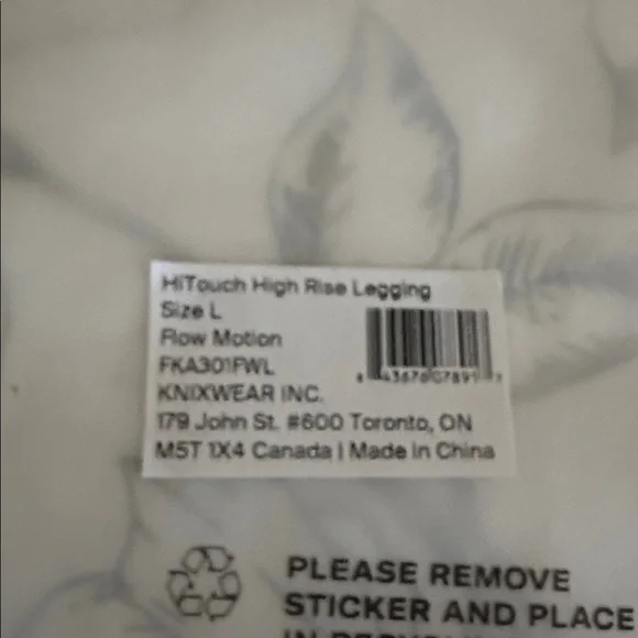 HiTouch™️ High Rise Legging- Flow motion - Picture 4 of 4